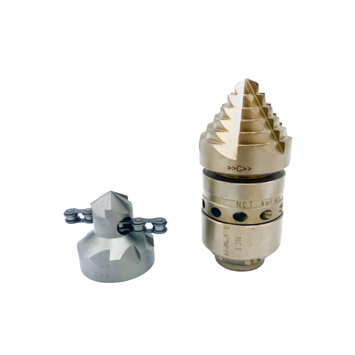 3/4" Avian 2-in-1 Root Cutting Nozzle Kit