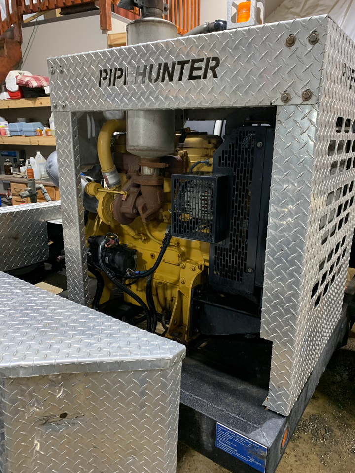 2017 PIPE HUNTER TANDEM AXLE TRAILER