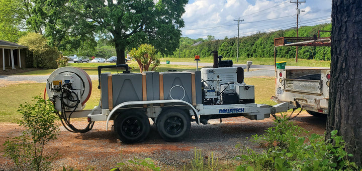2000 Aquatech 2035 Trailer Jetting Unit