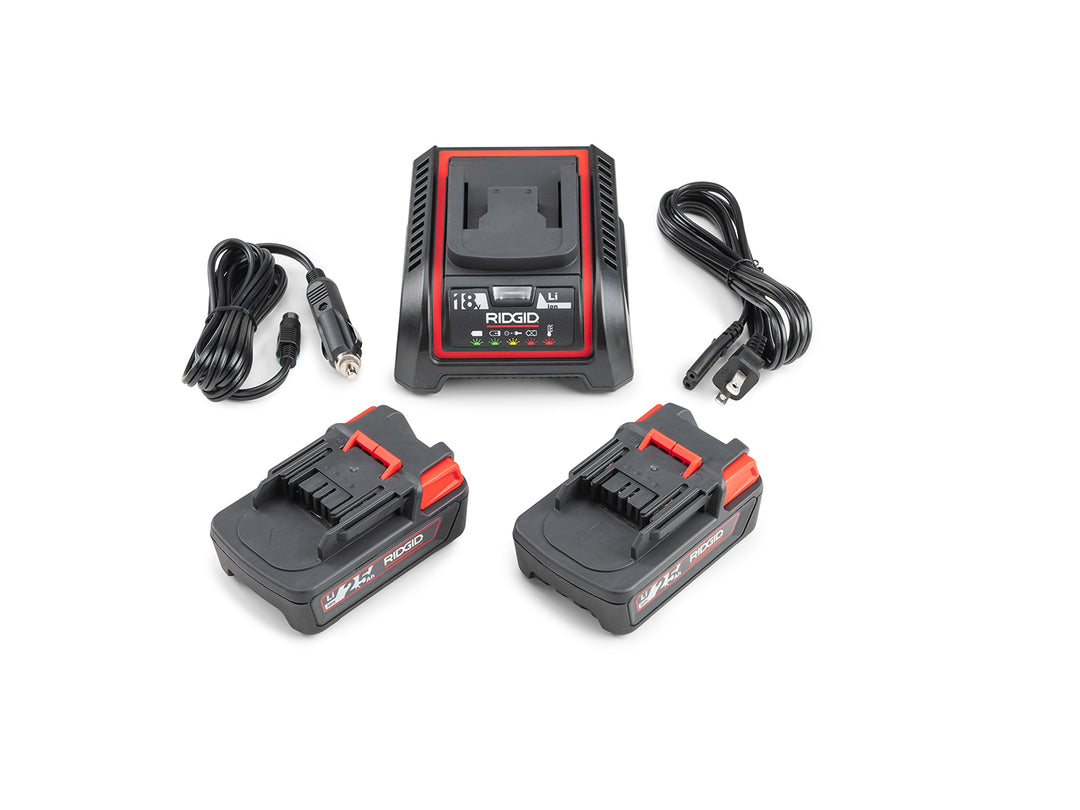 18V Battery & Charger Kit (2.5 Ah)