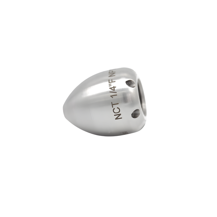 1/4" Arzino Egg Style Flushing Nozzle