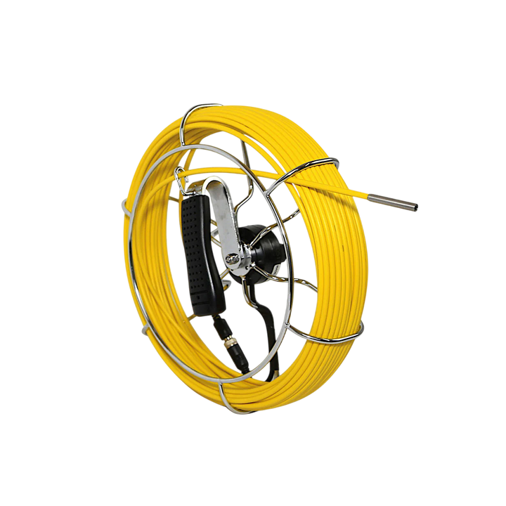 1/4" (6mm) Mini Color Camera Head with 100FT Push Cable