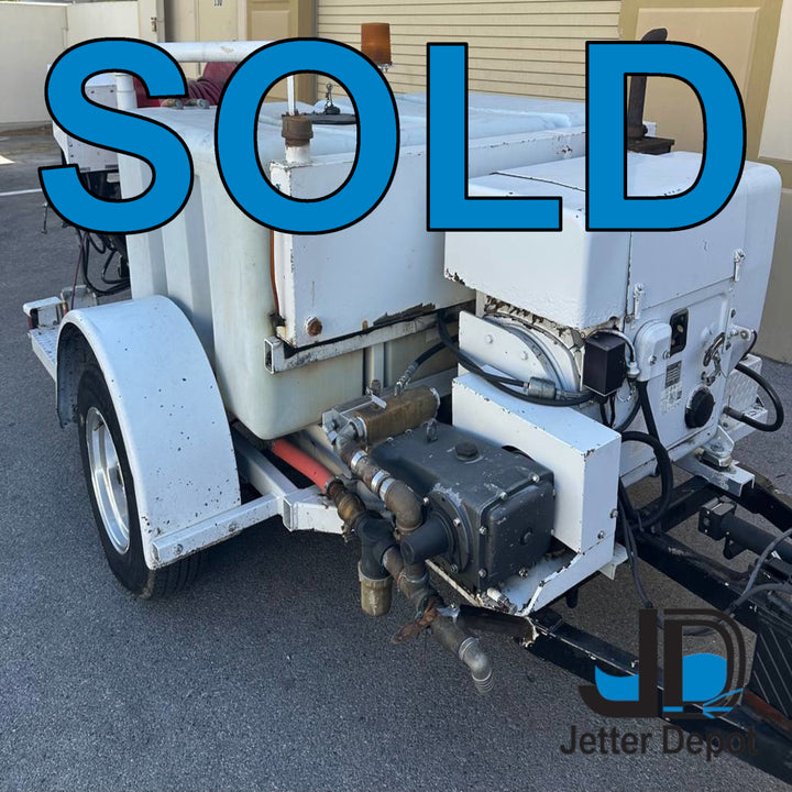 2001 U.S. JETTING 4014-300 TRAILER UNIT
