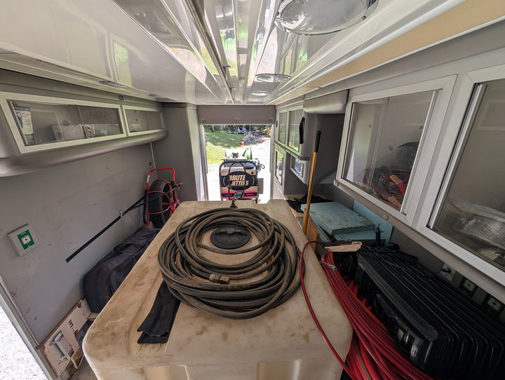 2002 F450 Super Duty Ford Ambulance with 2018 Northwest Brute 3012-E Skid Mount Jetter