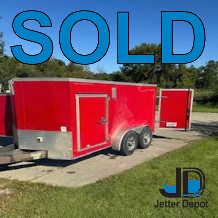 2011 U.S. Jetting 4018-300 Enclosed Trailer