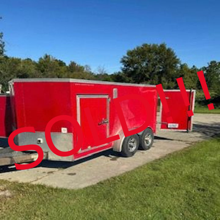 2011 U.S. Jetting 4018-300 Enclosed Trailer