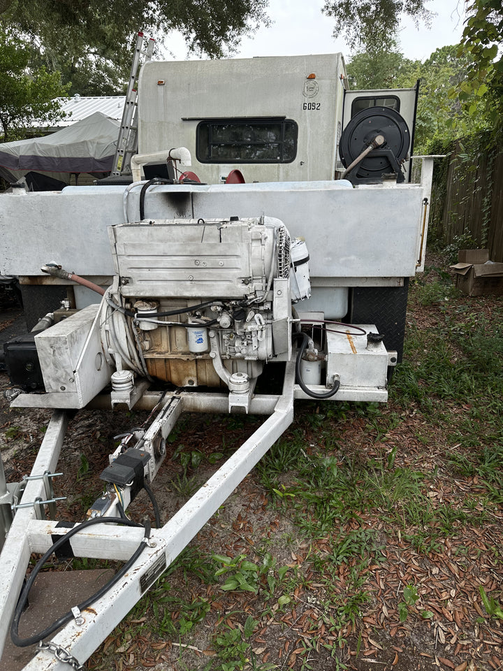 2002 U.S. JETTING 4018-300 TRAILER UNIT