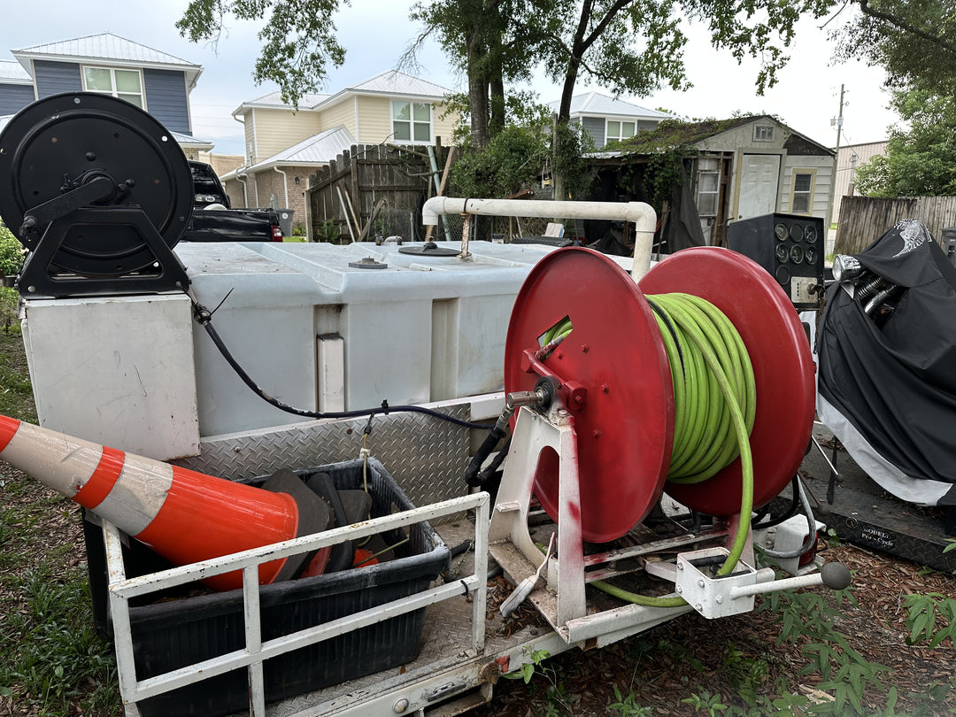 2002 U.S. JETTING 4018-300 TRAILER UNIT