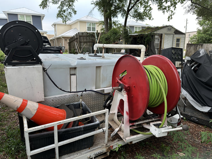 2002 U.S. JETTING 4018-300 TRAILER UNIT