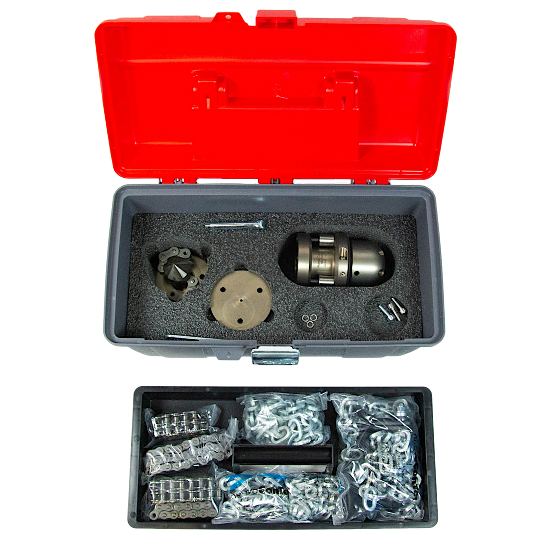 1" Maniago Heavy Root Cutter Nozzle Kit
