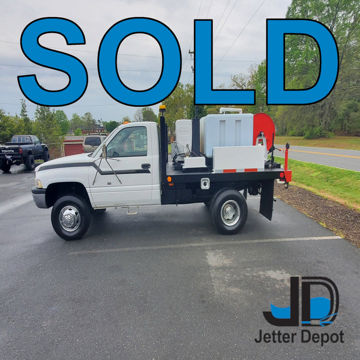 2001 U.S. JETTING 4014-300 TRUCK MOUNTED JETTING UNIT