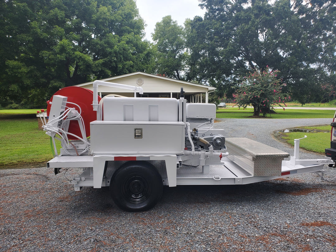 2001 U.S. JETTING 4018-300 TRAILER UNIT