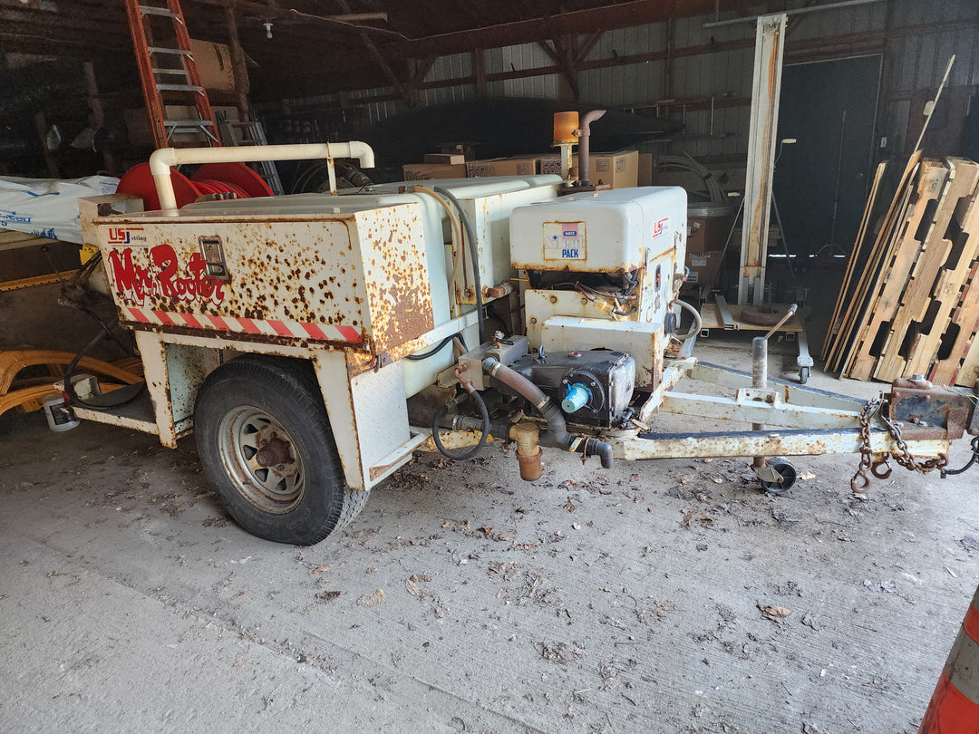 1997 U.S. JETTING 4014-300 TRAILER UNIT