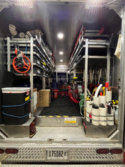 2019 ISUZU TRUCK WITH HACKNEY BODY AND SPARTAN URBAN SOLDIER JETTER