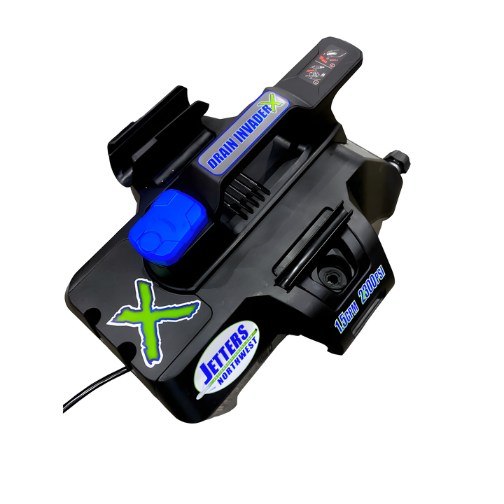 Drain Invader X Electric Jetter Package