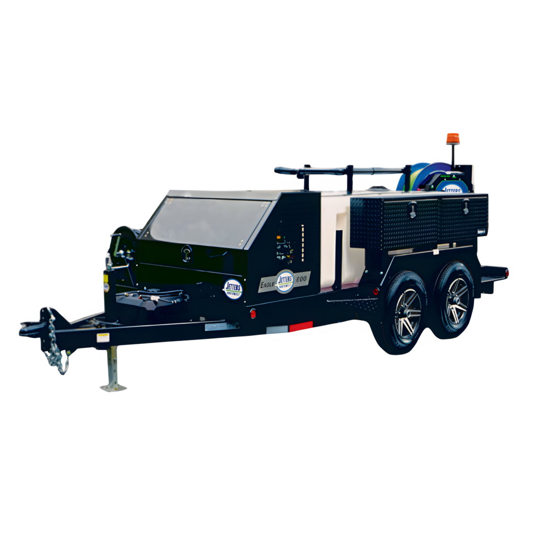 Eagle 600 DWR Jetter de remolque con eje tándem
