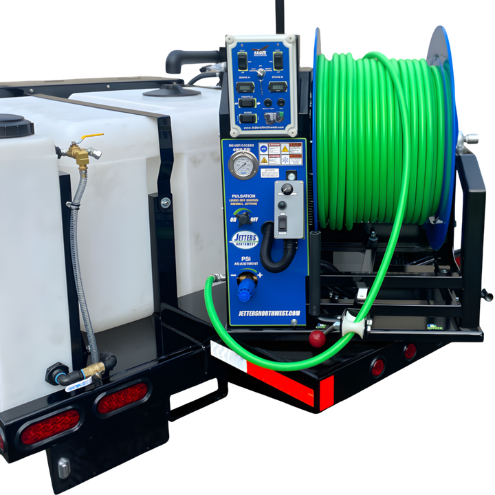 Eagle 600 DWR Jetter de remolque con eje tándem
