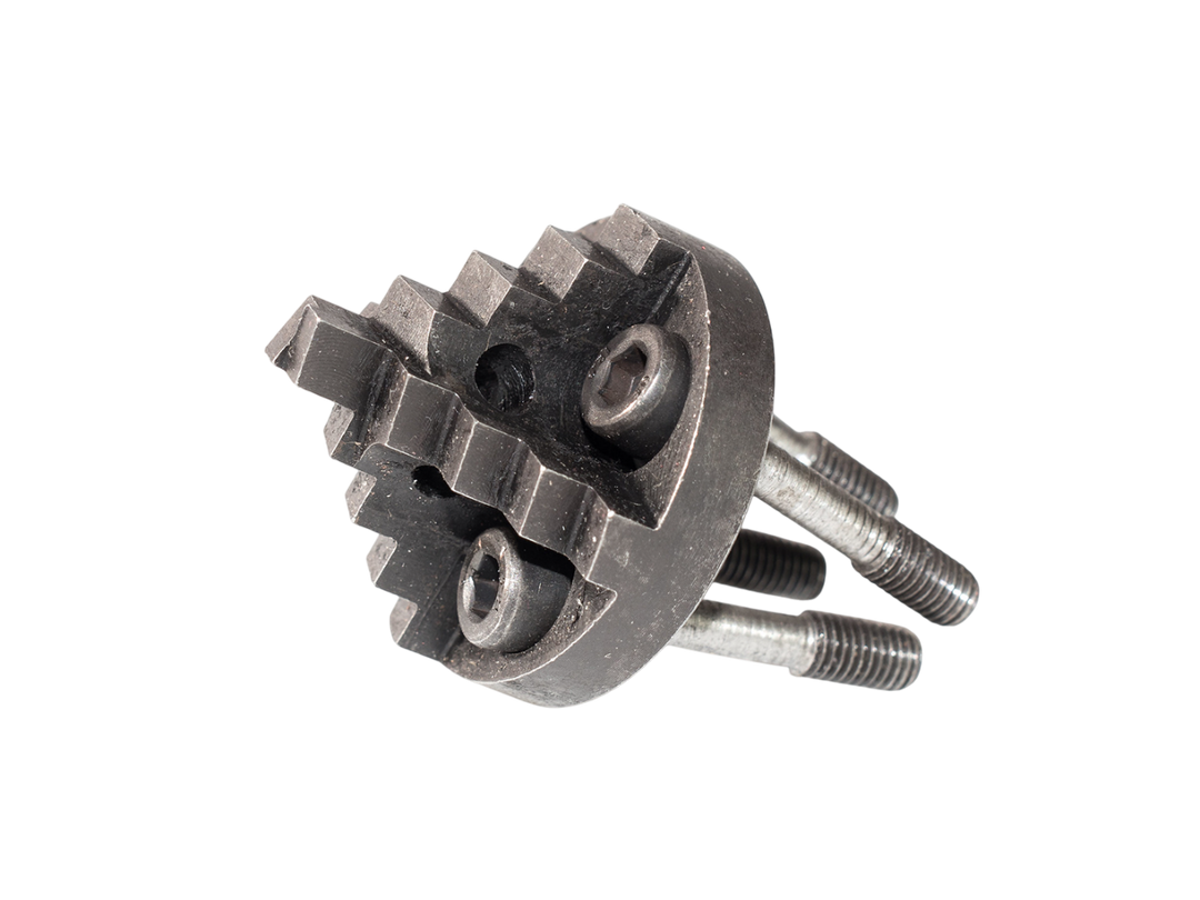 Front Drill Head 3 Ridged Hardened 1.38”