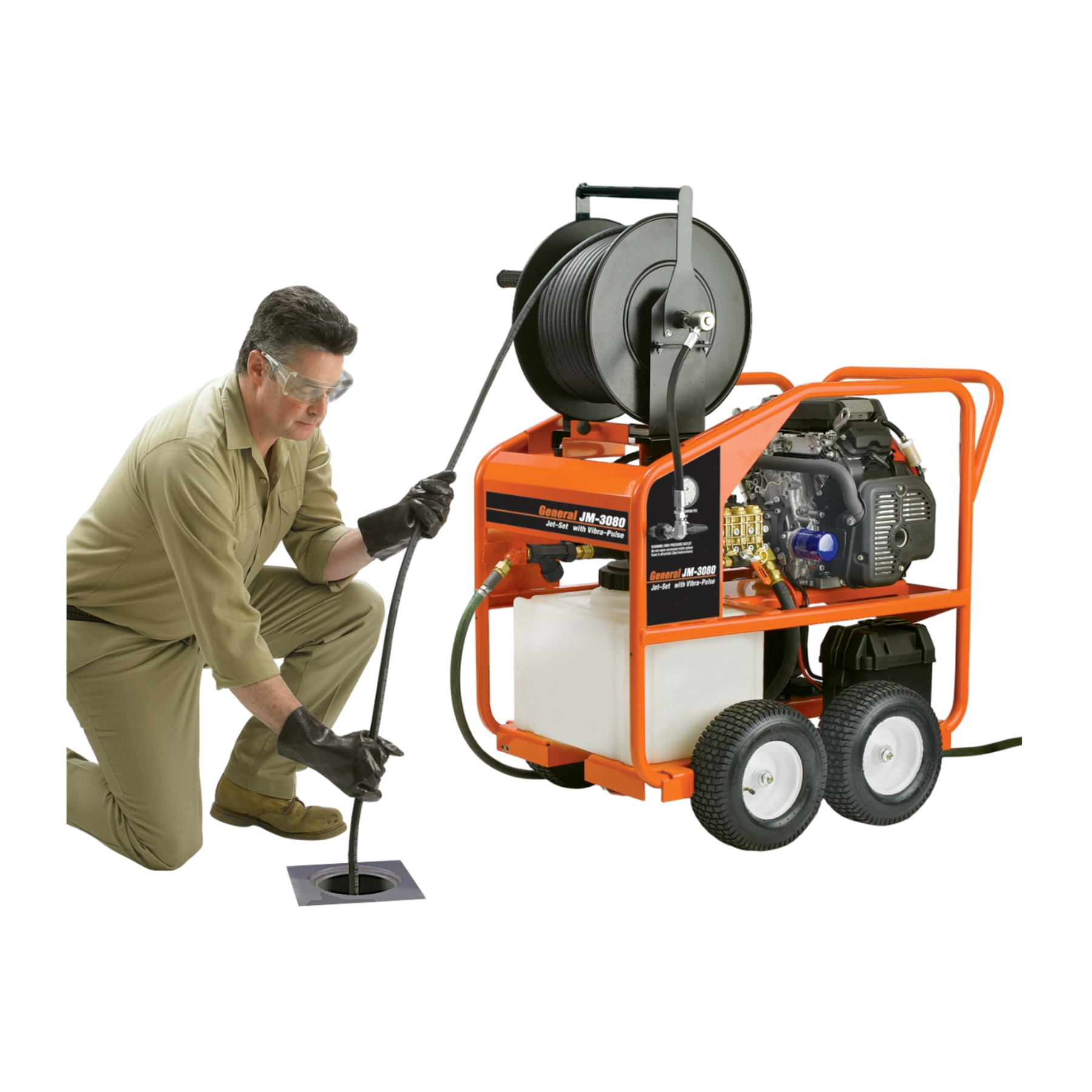 General JM-3080 Cart Jetter – Jetter Depot General JM-3080 Cart Jetter – Jetter Depot