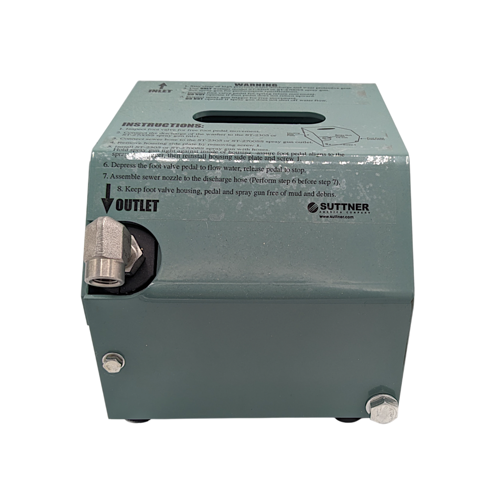 foot pedal washer Heavy Duty Foot Pedal – Jetter Depot