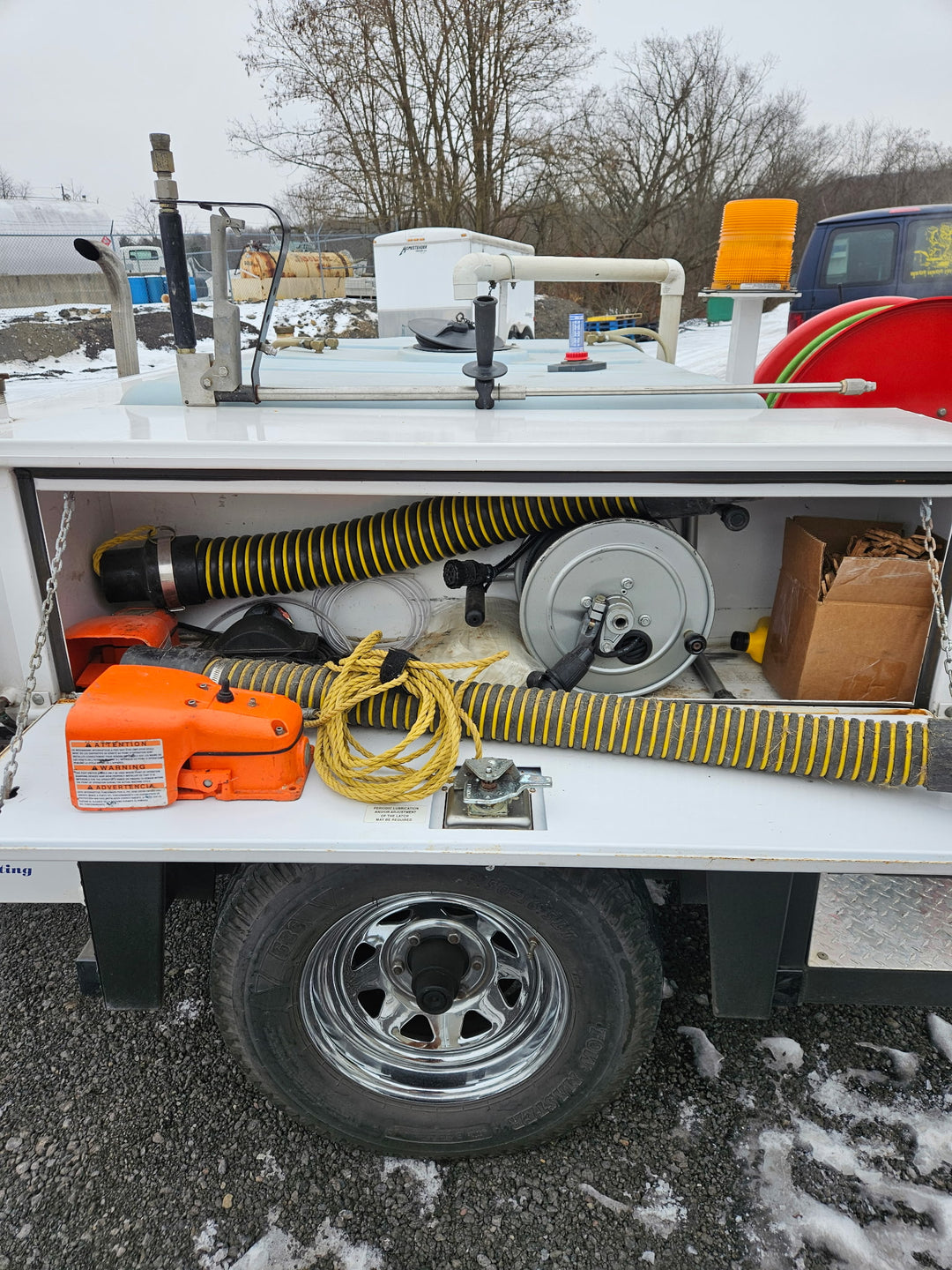 2003 U.S. JETTING 4018-300 TRAILER UNIT