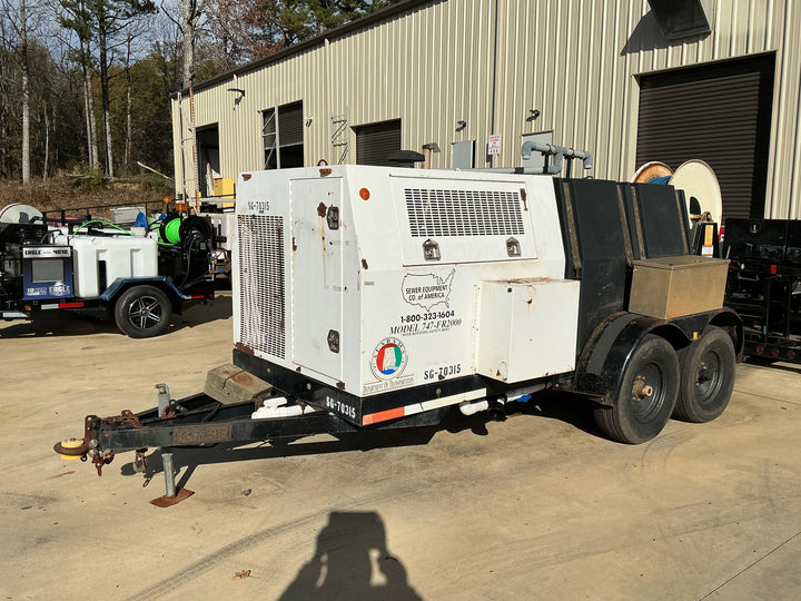 2006 SEWER EQUIPMENT COMPANY OF AMERICA 747-FR 2000 TRAILER JETTER WO-4003