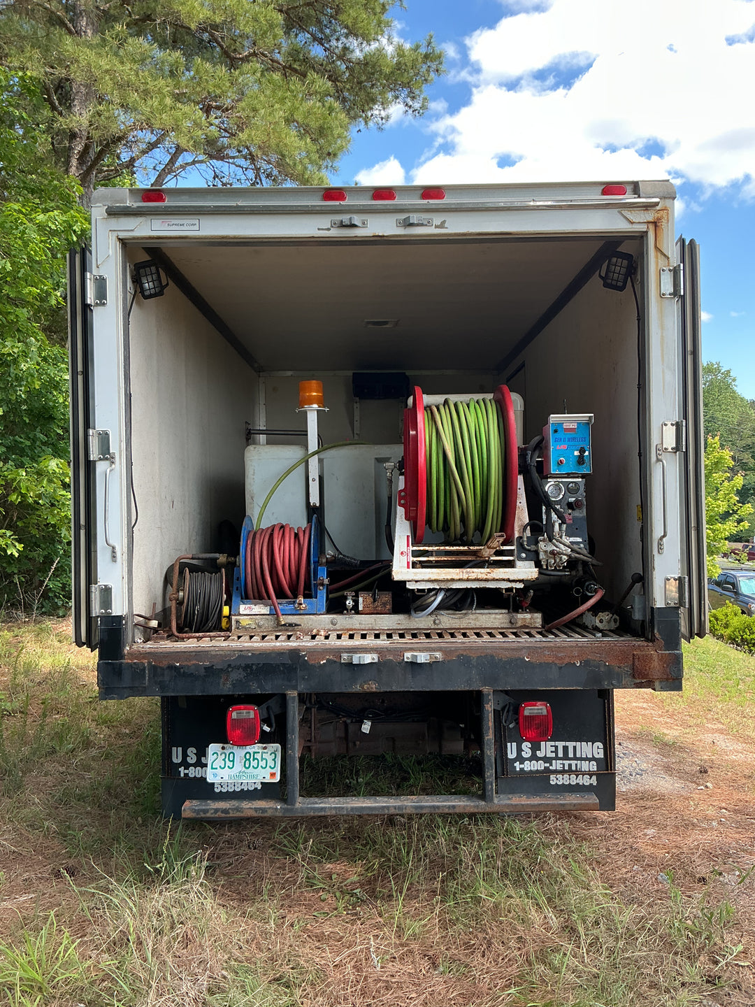 2006 Ford F-550 U.S. JETTING BOX TRUCK UNIT