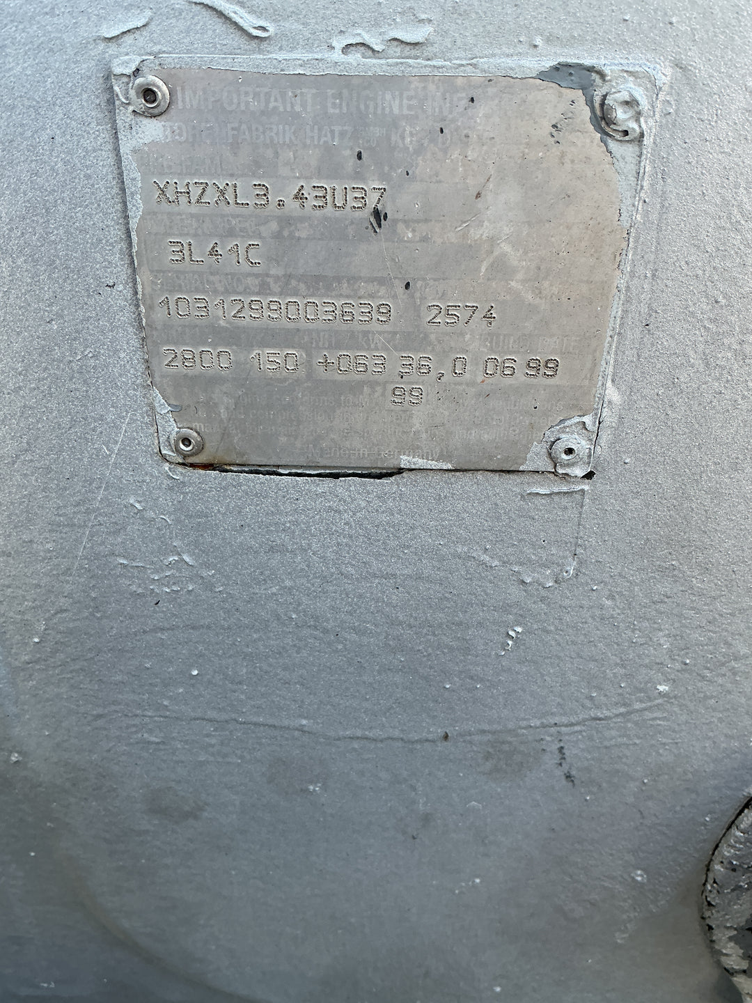1999 HARBEN DTW 4016-300 TRAILER