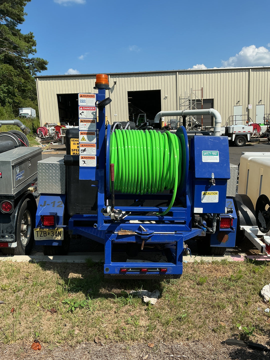 2022 HARBEN E180 TRAILER JETTER