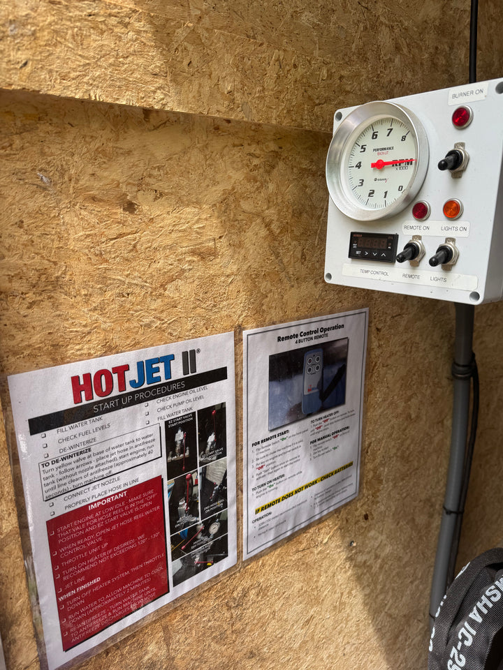 2020 HOT JET II Hydro-Jetting & Hot Water Pressure Washing Trailer