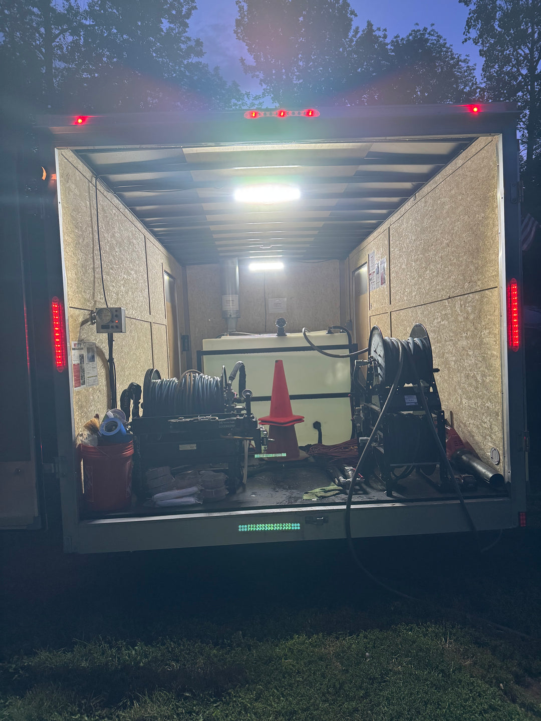 2020 HOT JET II Hydro-Jetting & Hot Water Pressure Washing Trailer