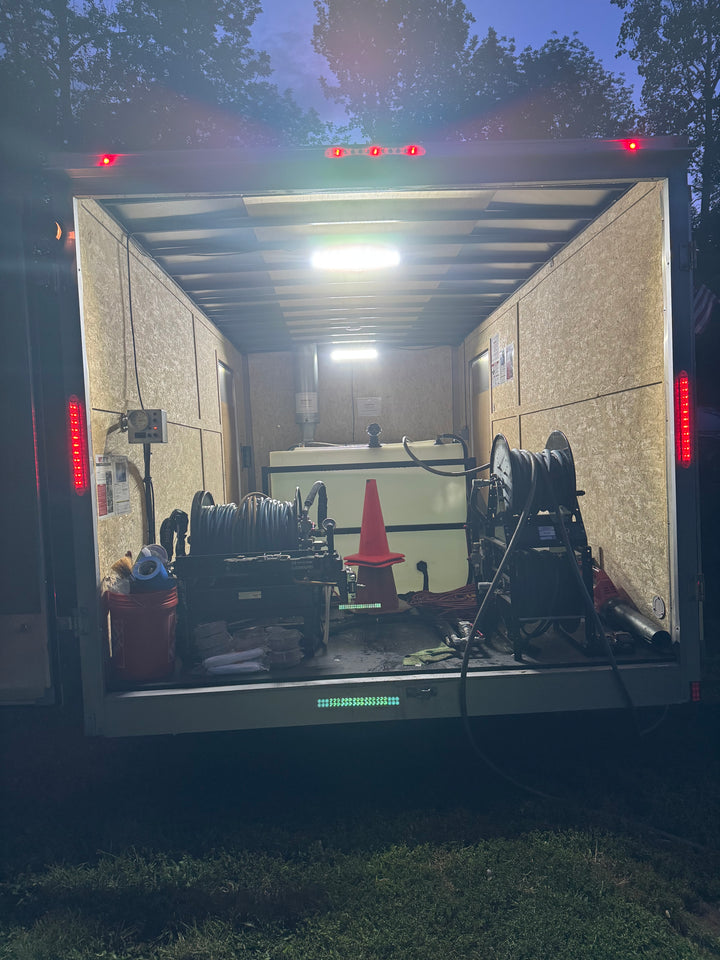 2020 HOT JET II Hydro-Jetting & Hot Water Pressure Washing Trailer