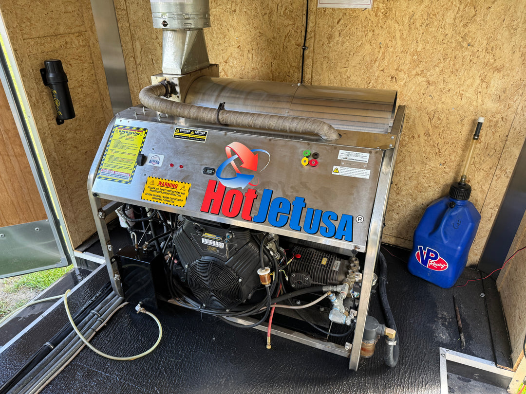 2020 HOT JET II Hydro-Jetting & Hot Water Pressure Washing Trailer
