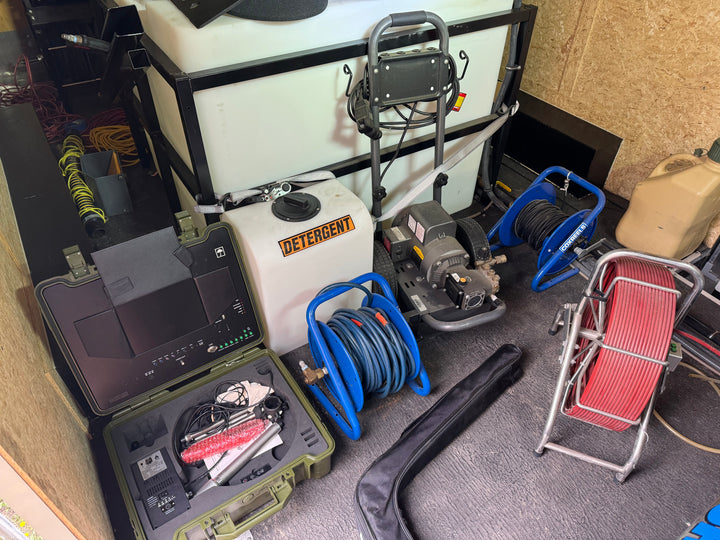 2020 HOT JET II Hydro-Jetting & Hot Water Pressure Washing Trailer