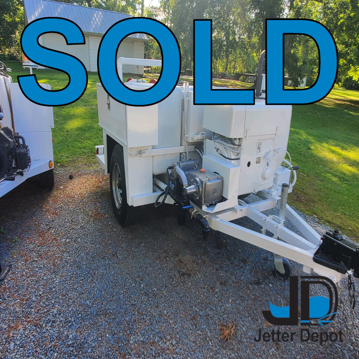 1998 U.S. JETTING 4014-300 TRAILER UNIT