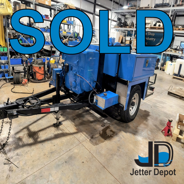 2005 U.S. JETTING 4018-300 TRAILER UNIT