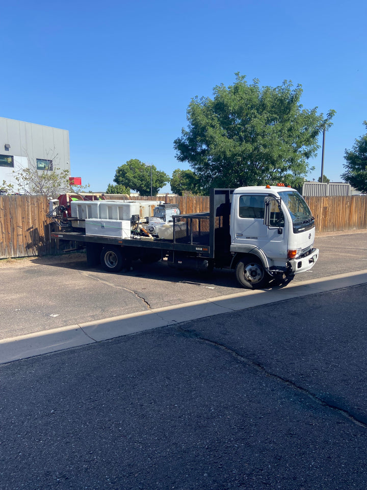 2002 US Jetting 4025 - 600 Dual Reel Truck Unit / Nissan 1200 UD