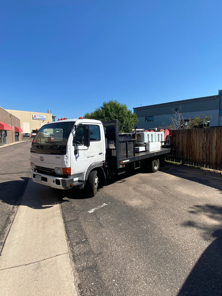 2002 US Jetting 4025 - 600 Dual Reel Truck Unit / Nissan 1200 UD