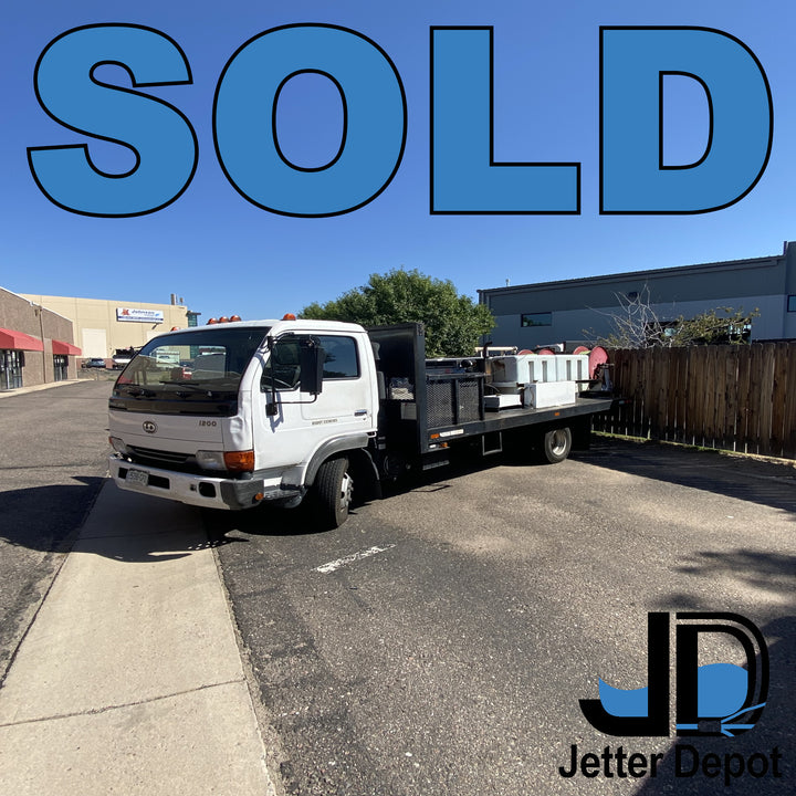 2002 US Jetting 4025 - 600 Dual Reel Truck Unit / Nissan 1200 UD