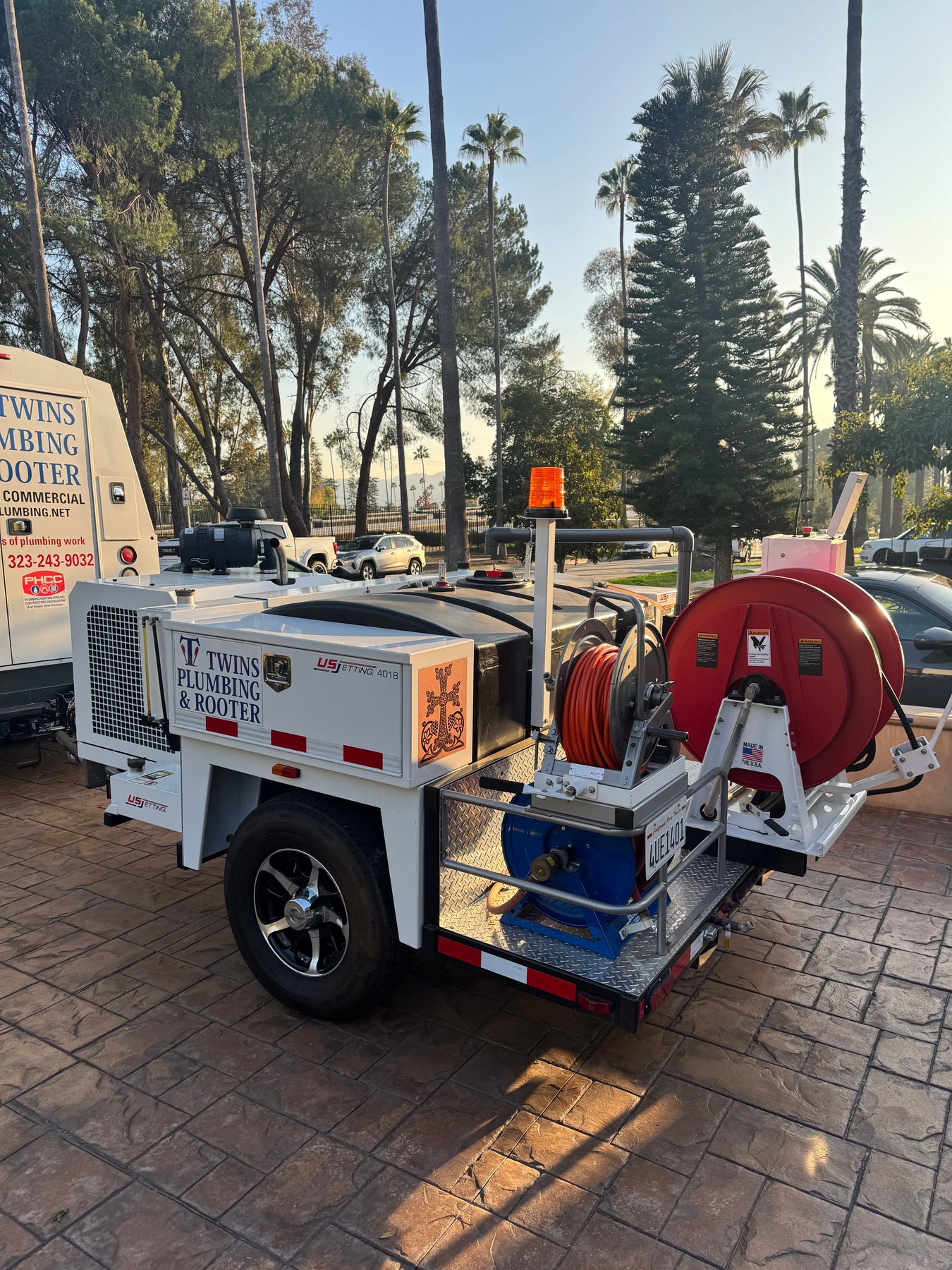 2021 U.S. JETTING 4018-300 UNIT WITH WIRELESS REMOTE – Jetter Depot