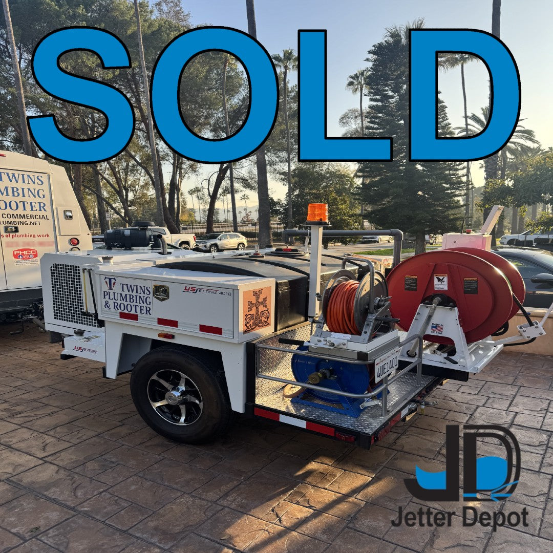 2021 U.S. JETTING 4018-300 UNIT WITH WIRELESS REMOTE – Jetter Depot