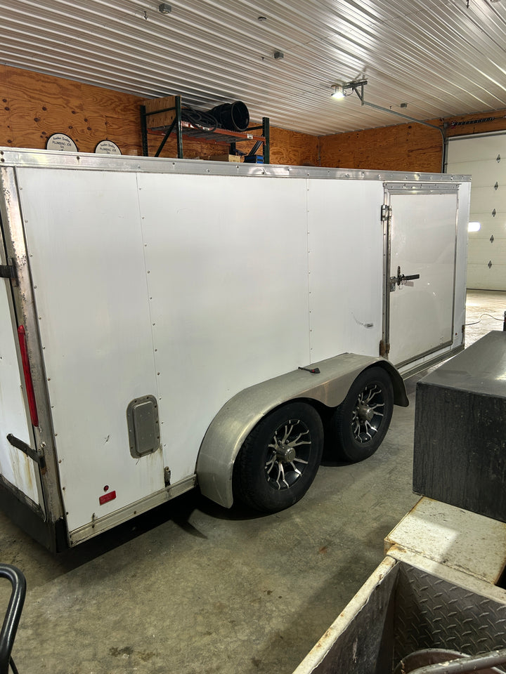 1999 U.S. JETTING 4014-300 Unit Mounted in 2013 Tandem Axle Enclosed Trailer