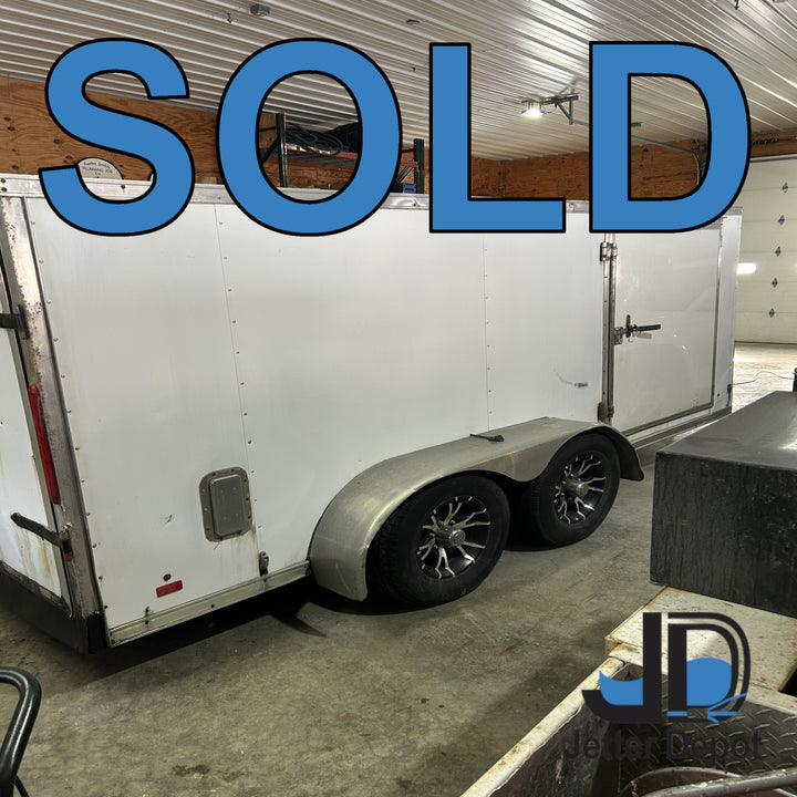 1999 U.S. JETTING 4014-300 Unit Mounted in 2013 Tandem Axle Enclosed Trailer