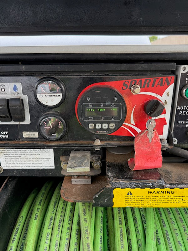 2018 SPARTAN WARRIOR DIESEL T4 TRAILER JETTER