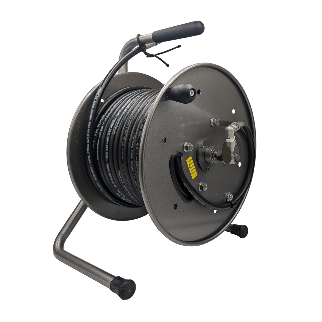 Lateral Hose Reel Poly-Flow Hose Combo