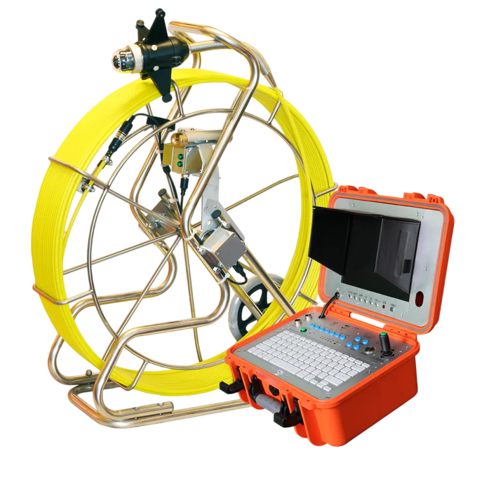 Pan-Tilt 3688AT Sewer Camera with Cable and Meter Count