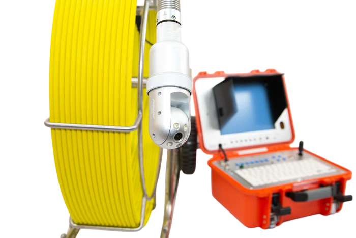 Pan-Tilt 3688AT Sewer Camera with Cable and Meter Count