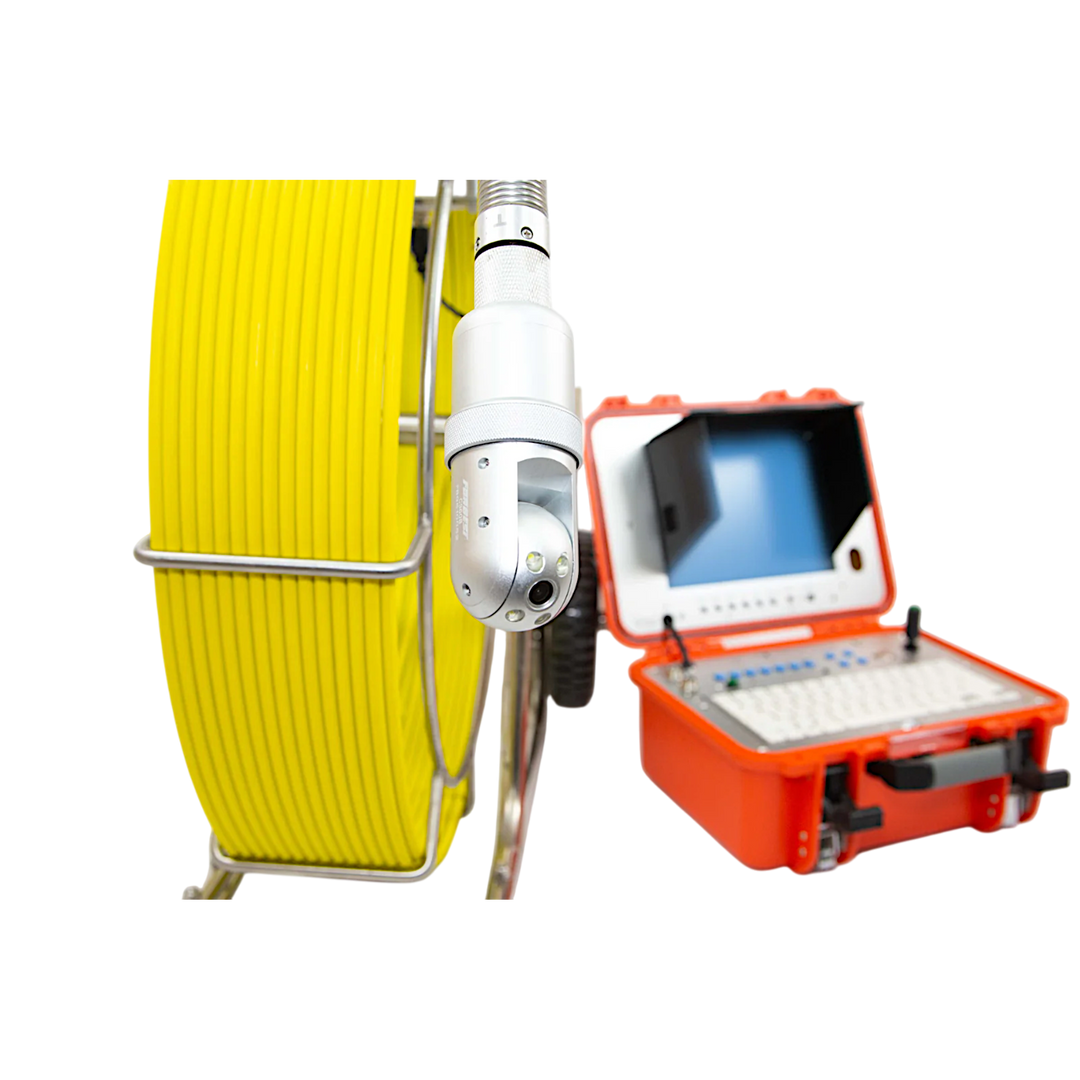 Pan-Tilt 3688AT Sewer Camera with Cable and Meter Count