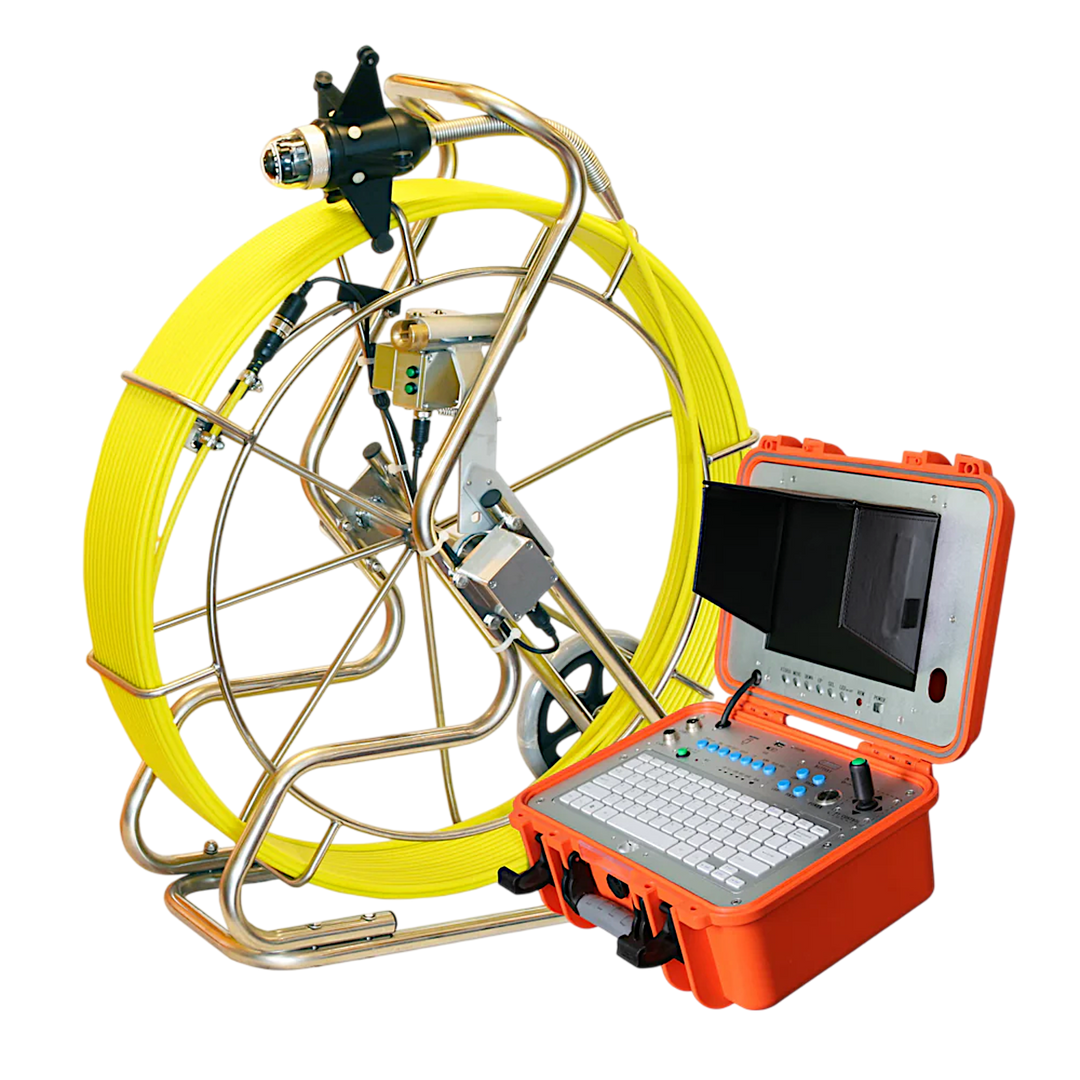 Pan-Tilt 3688AT Sewer Camera with Cable and Meter Count