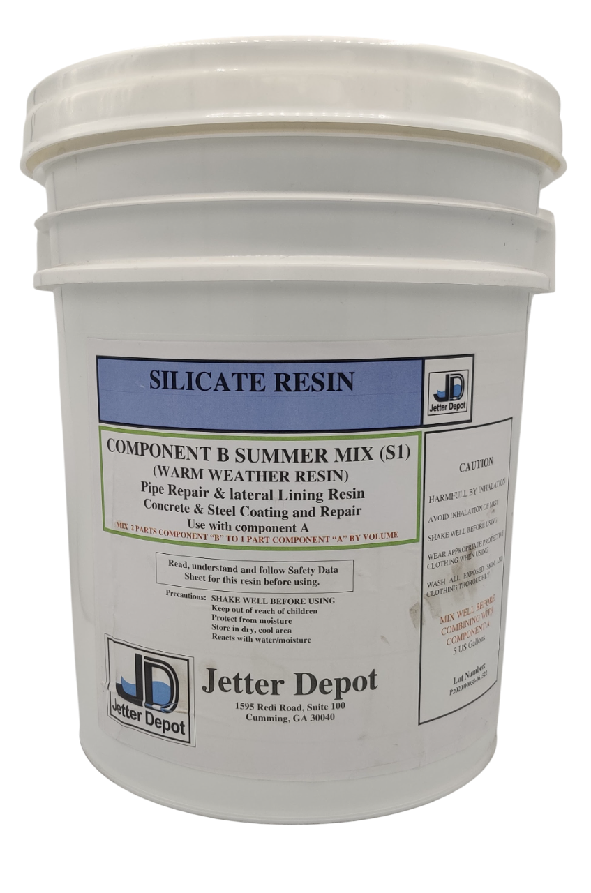 Kit de resina de silicato
